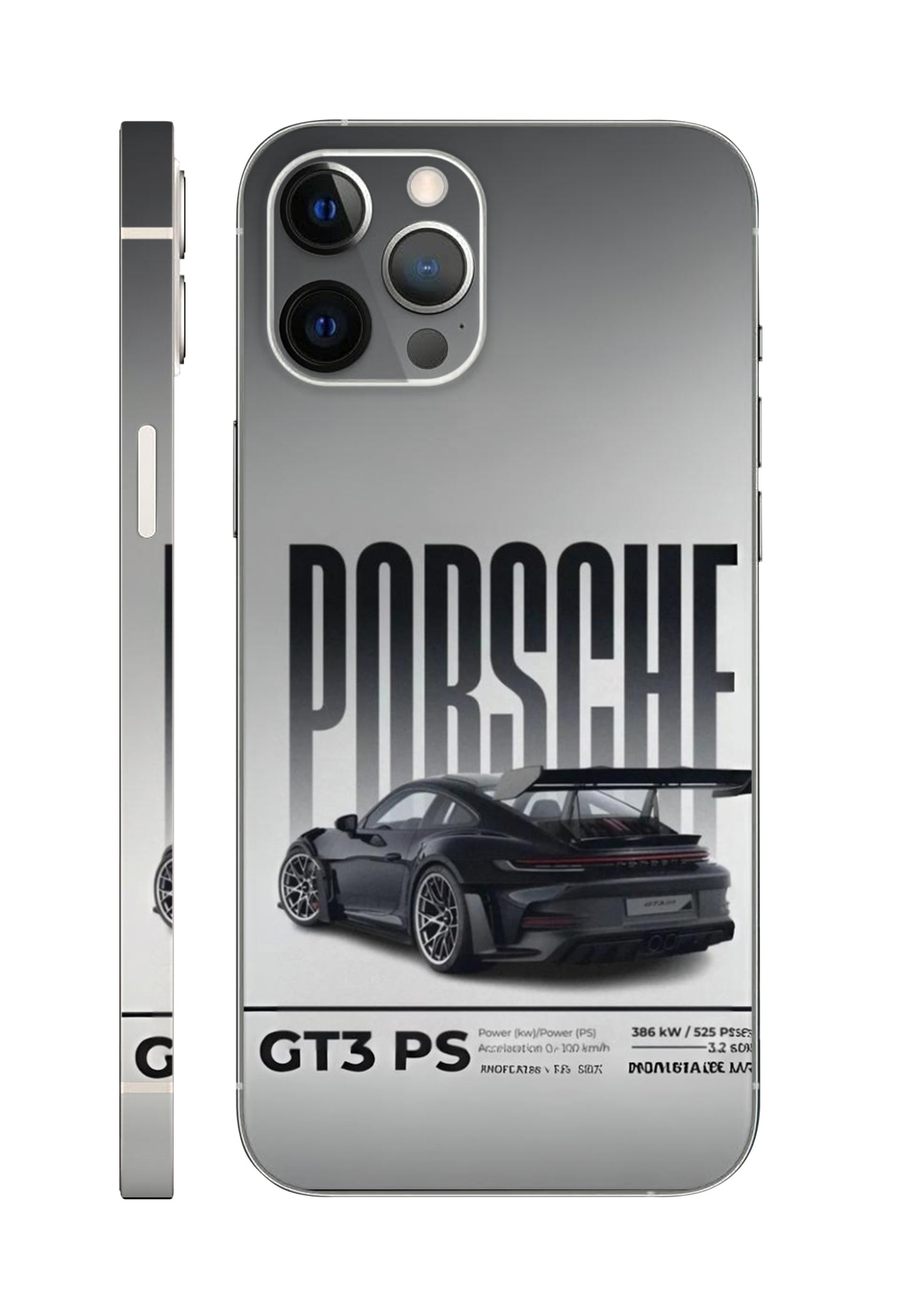 Porsche 911 V Mobile Transparent Skin