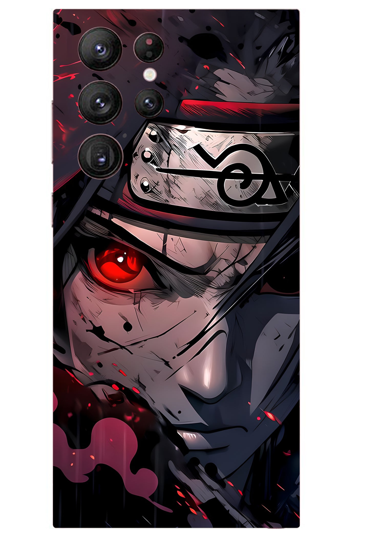 Itachi Anime Mobile Embossed 3M Premium Skin
