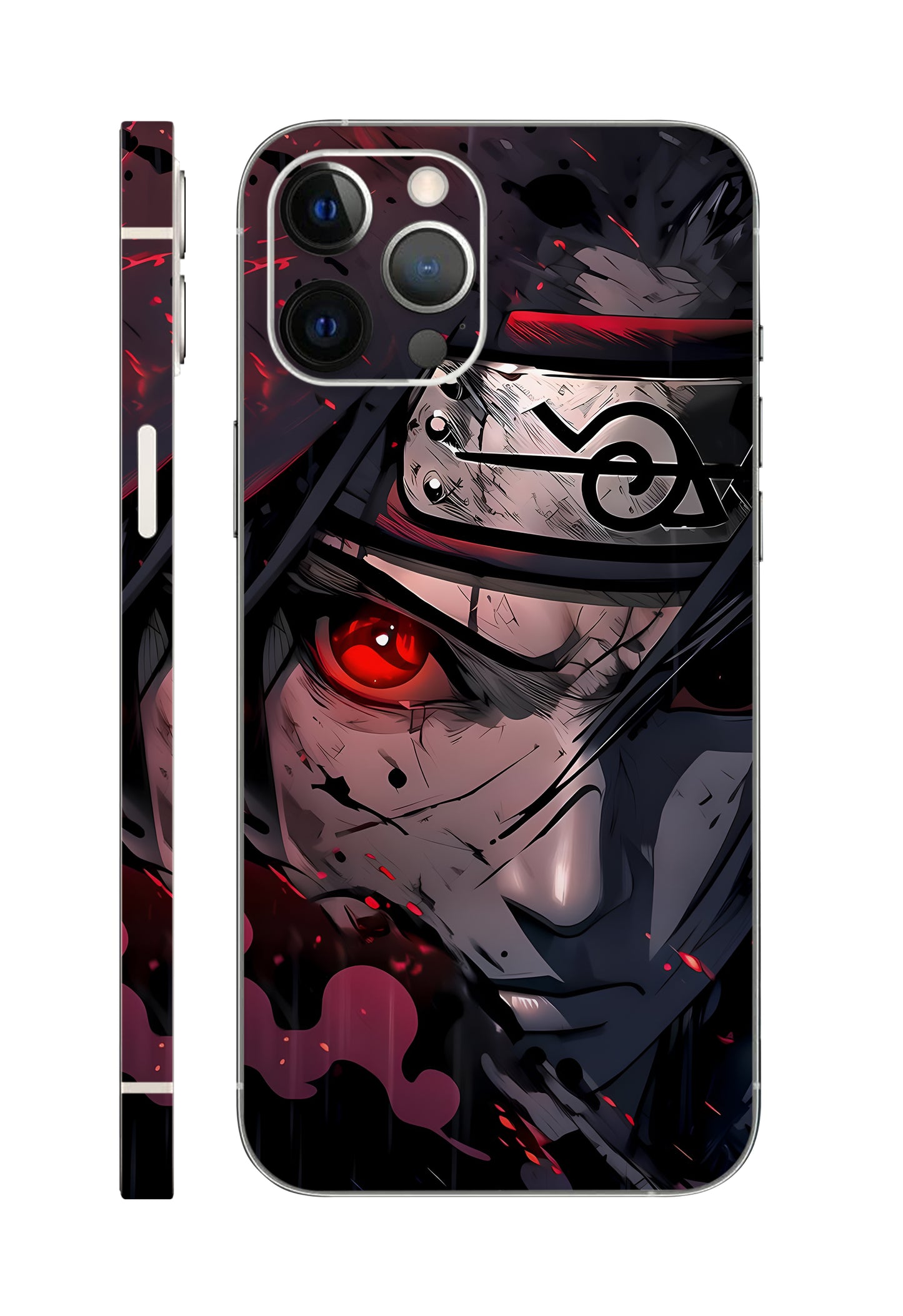 Itachi Anime Mobile Embossed 3M Premium Skin