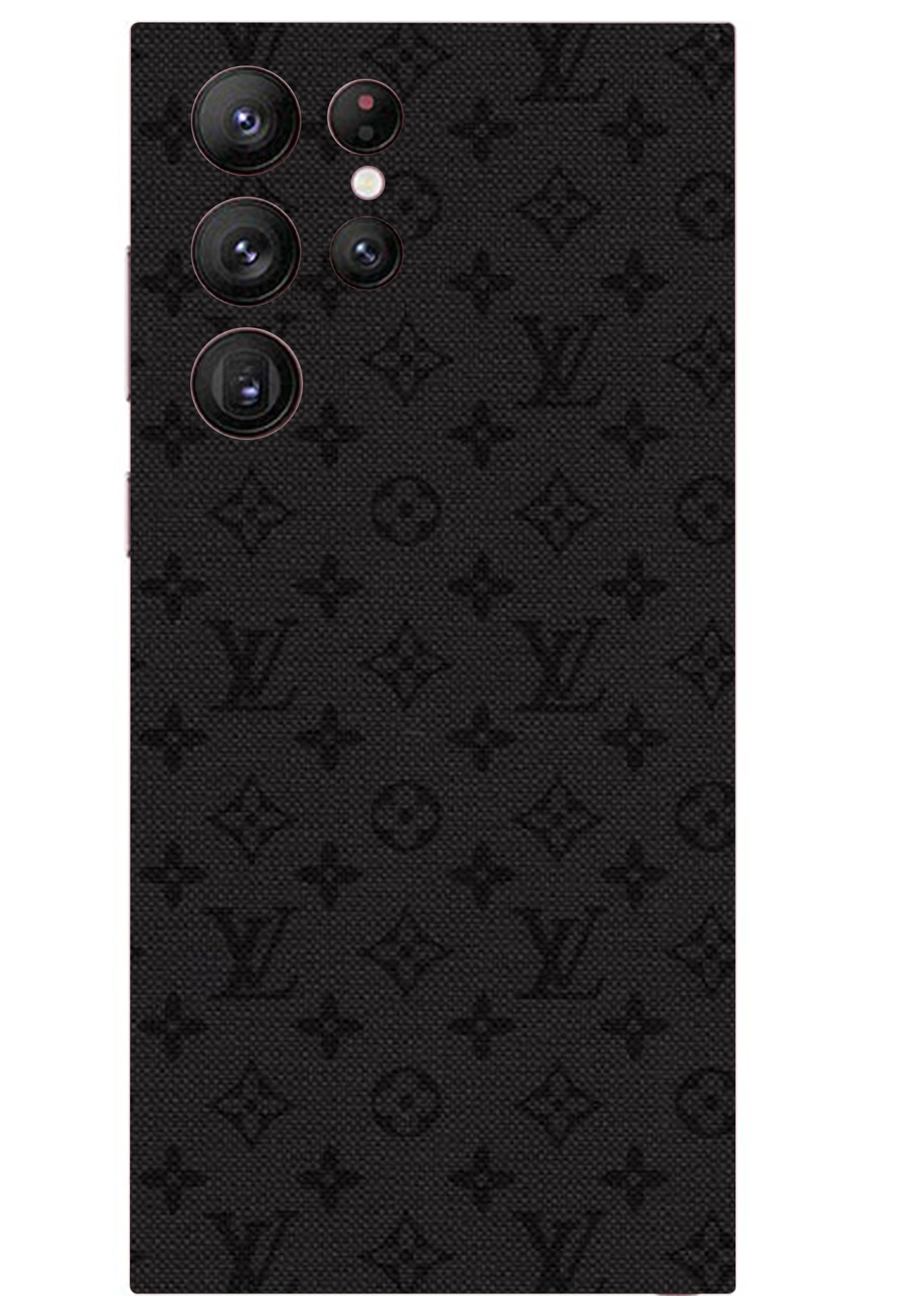 Black LV Design 3M Premium Material Mobile Skins