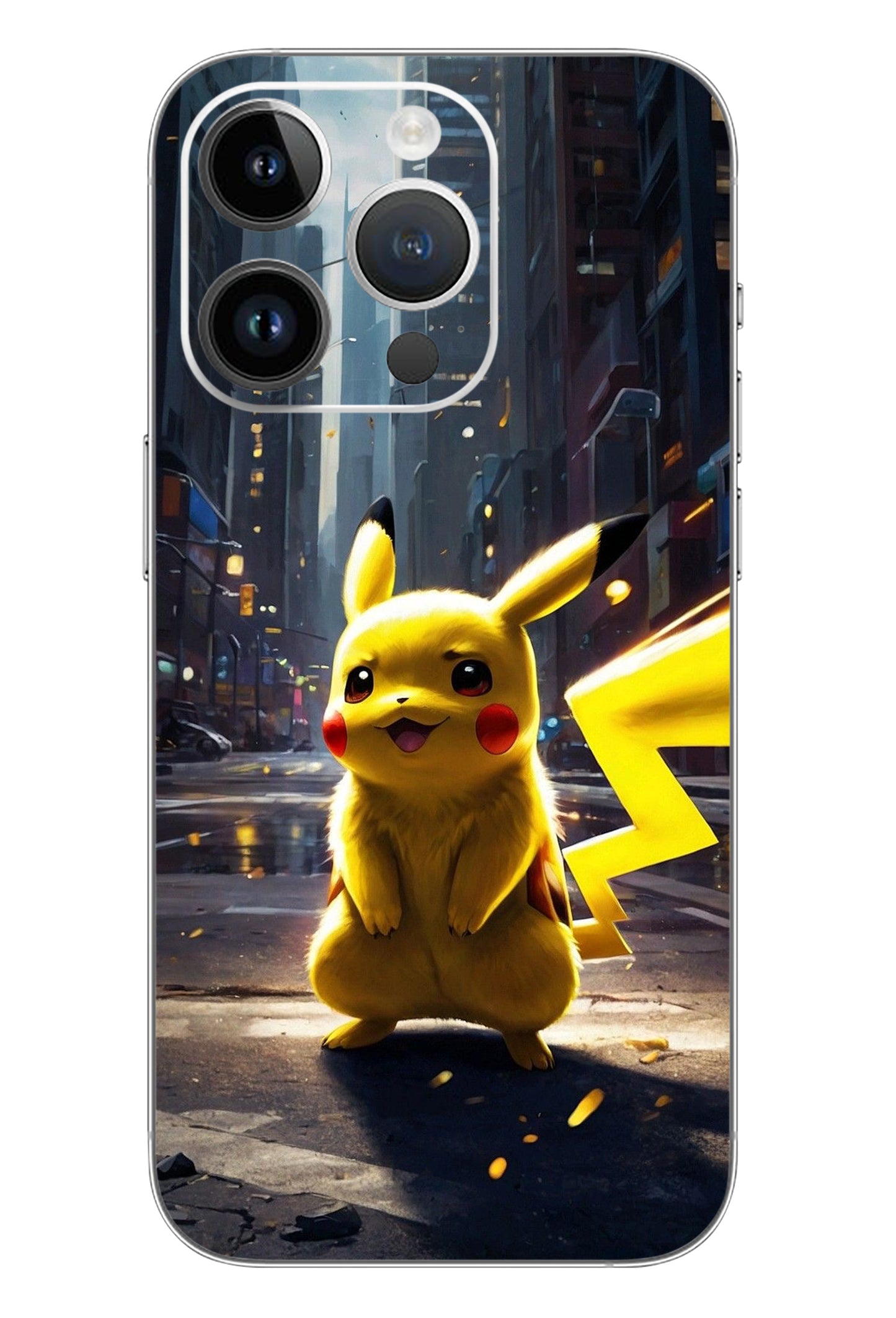 Pikachu Anime Mobile 6D Skin