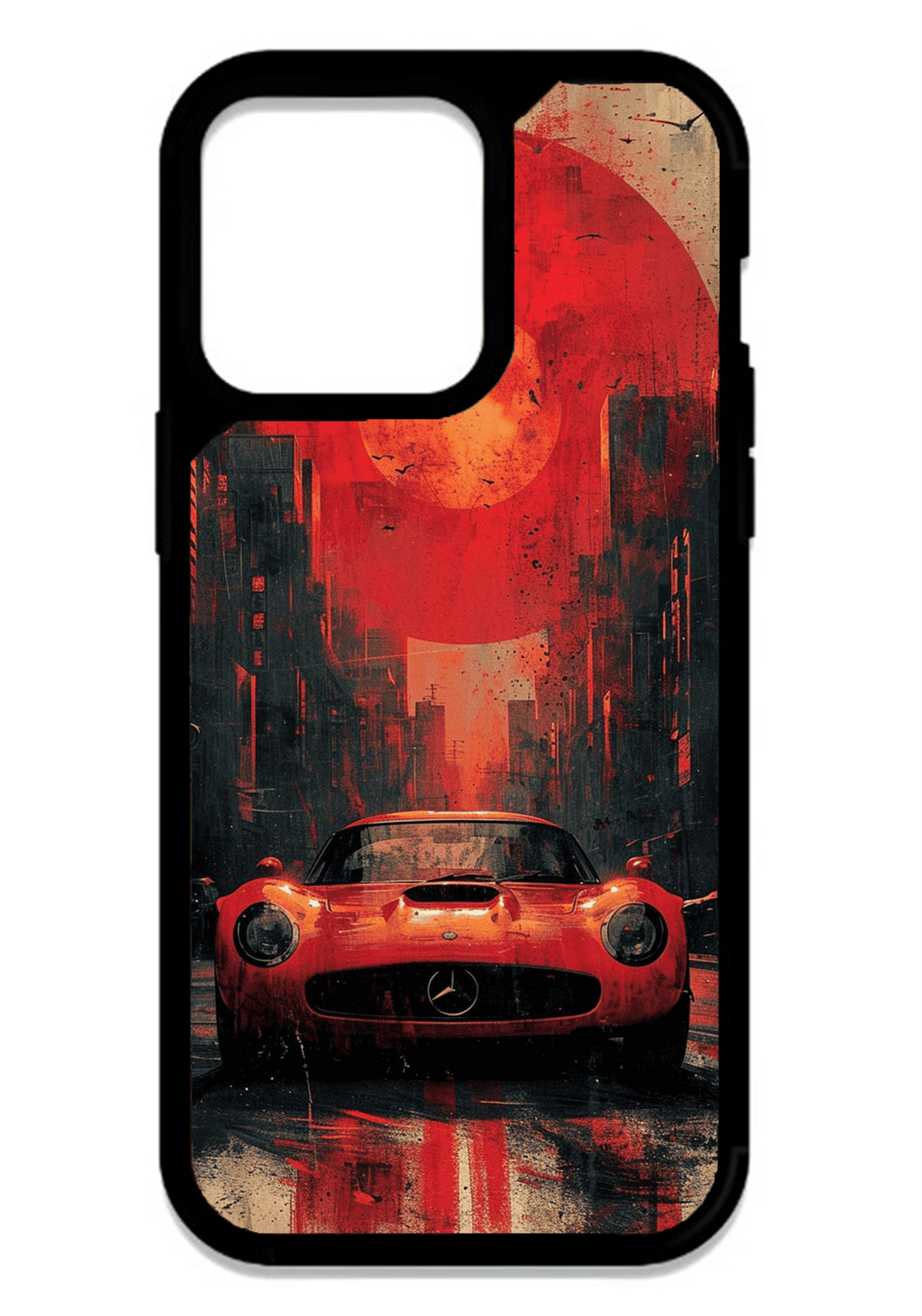 Sport Car With Sunset Doyers Case