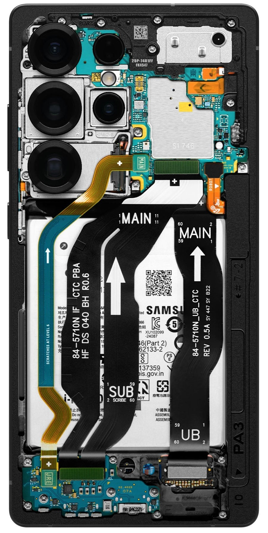 TearDown 3M Premium Material Mobile Skins (Avail For All Android and Iphone )