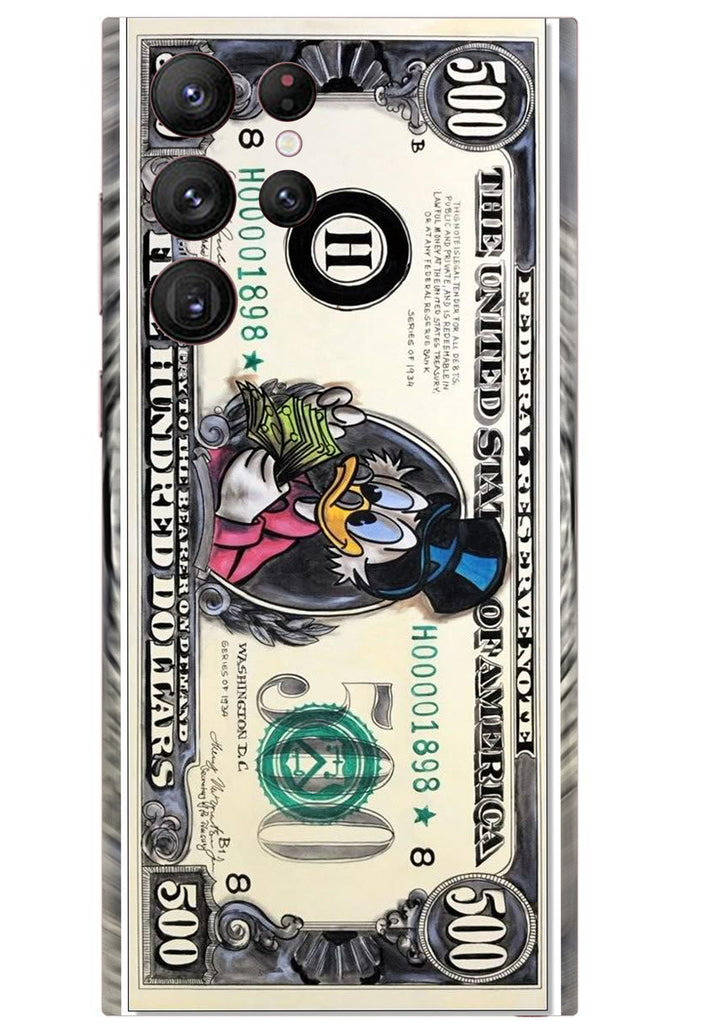 Duck Dollar Mobile Transparent Skin