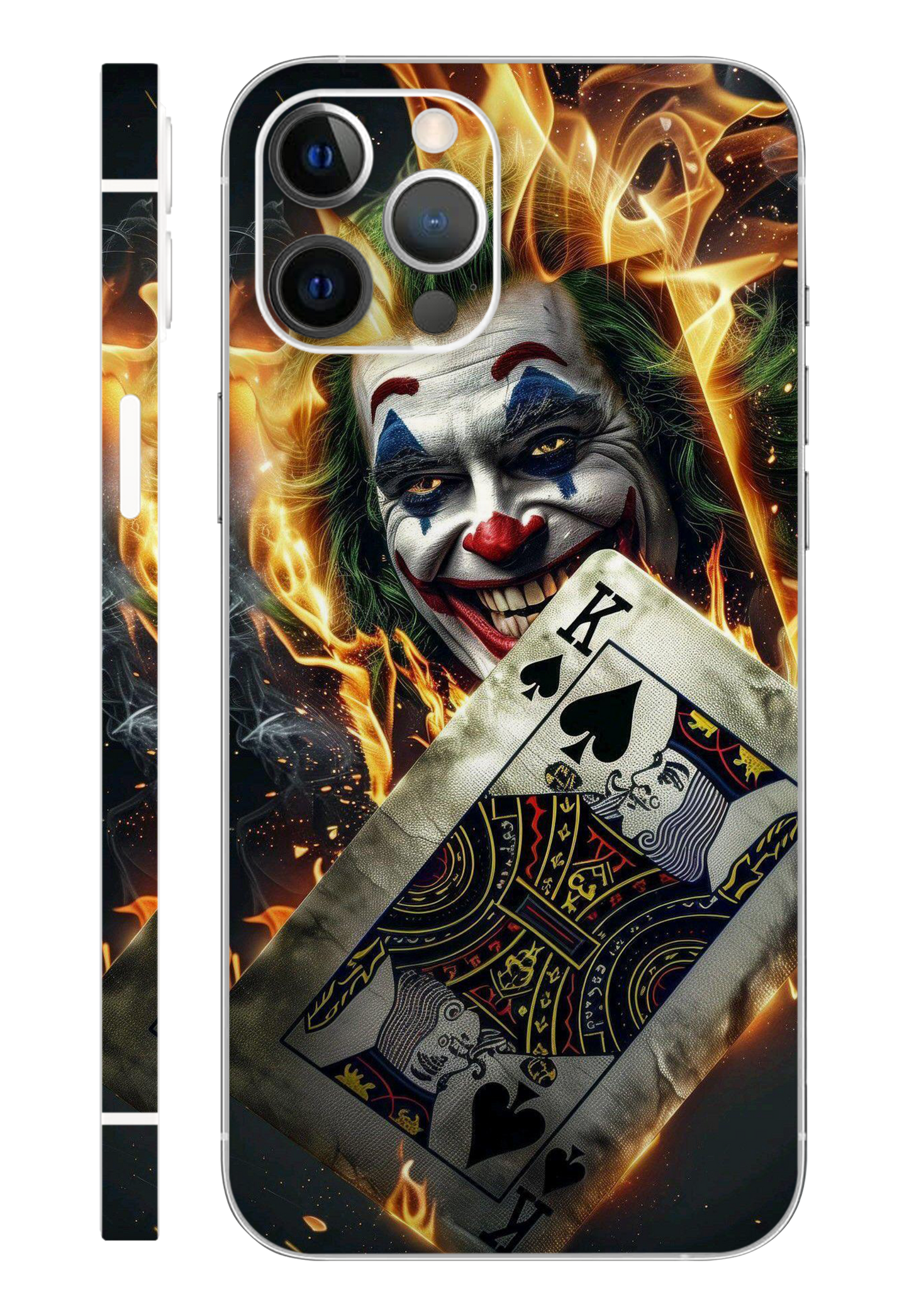 Joker Laughing With King Mobile Skin 3M Material