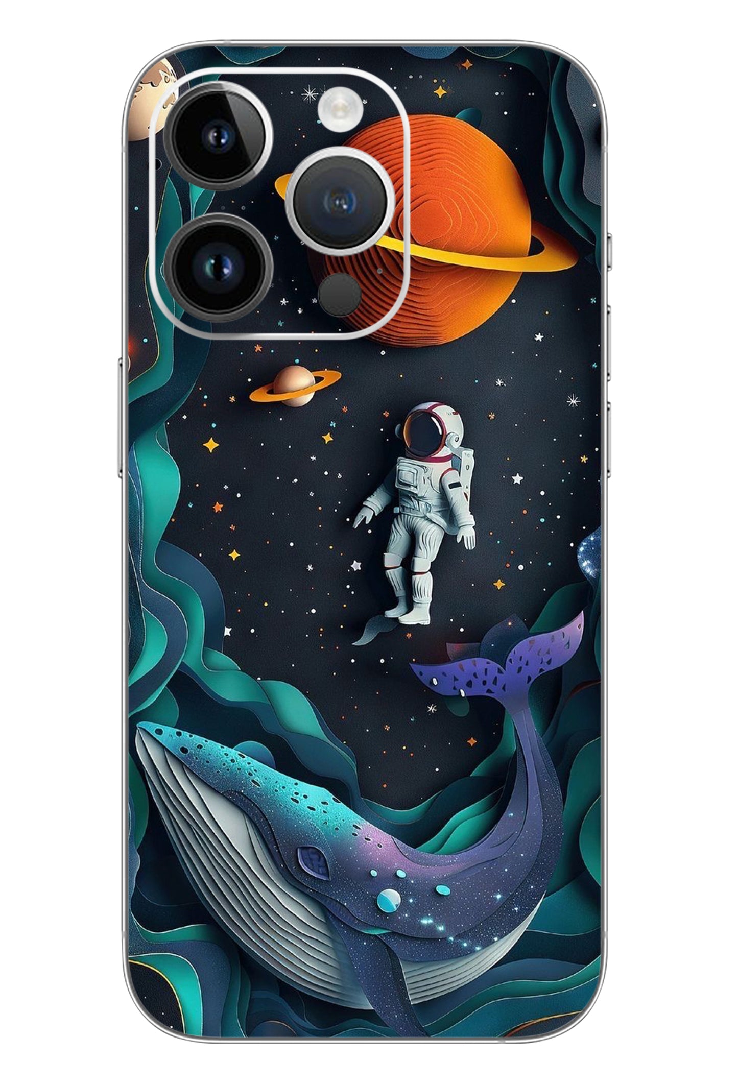 Spaceman Galaxy Mobile 6D Skin