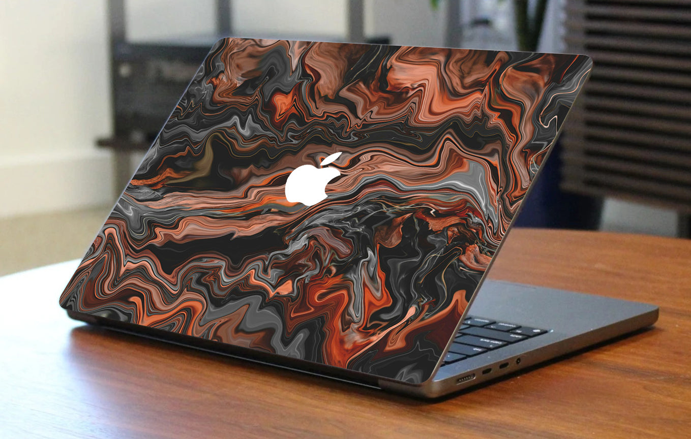 Abstract Wave Design Laptop Premium Skins