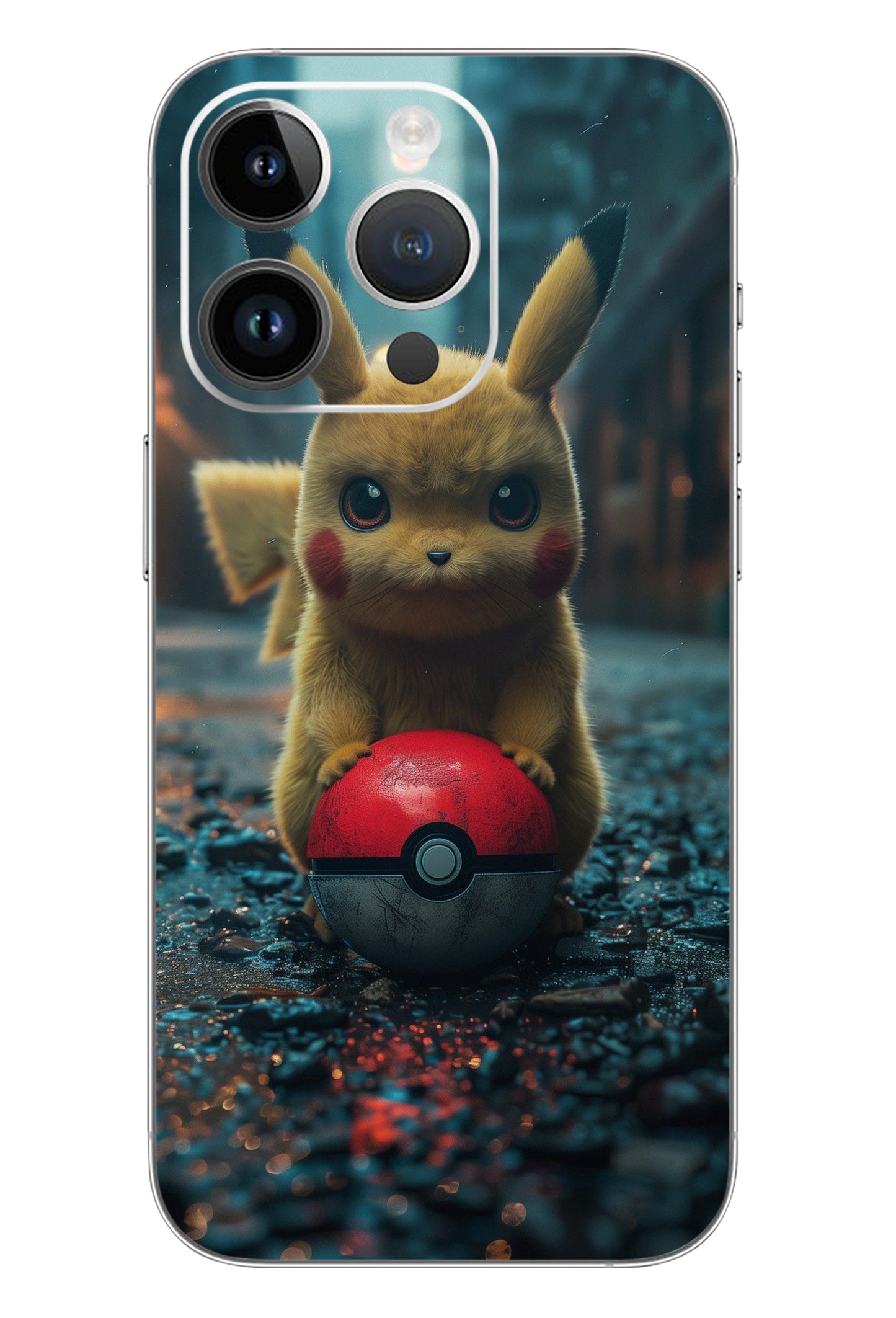 Pikachu Anime Mobile 6D Skin