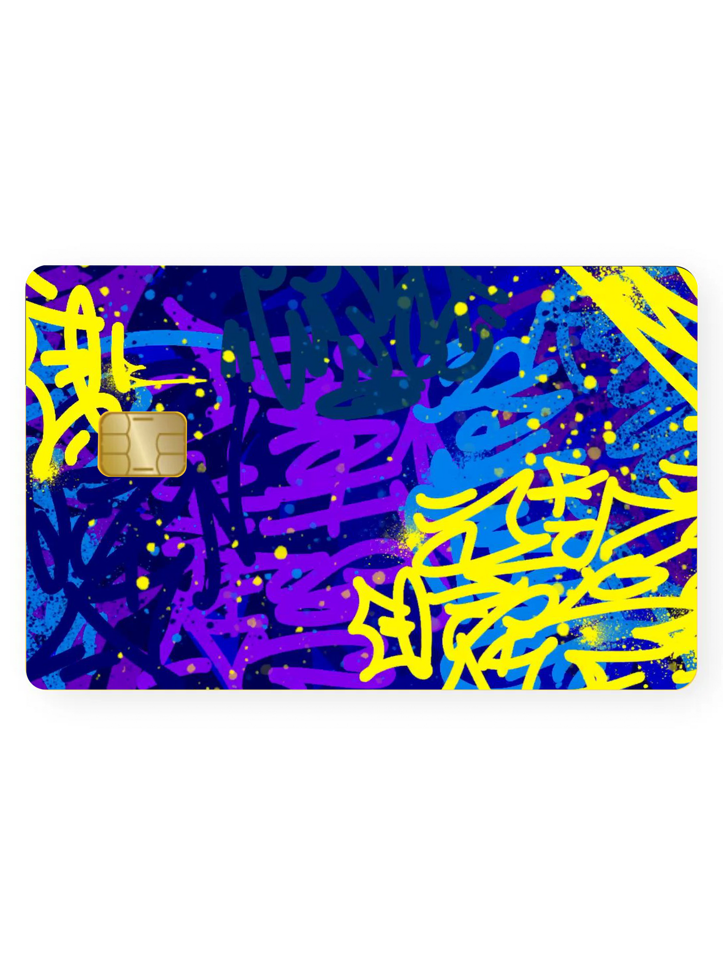 Abstract Color Card Skin 3M Material
