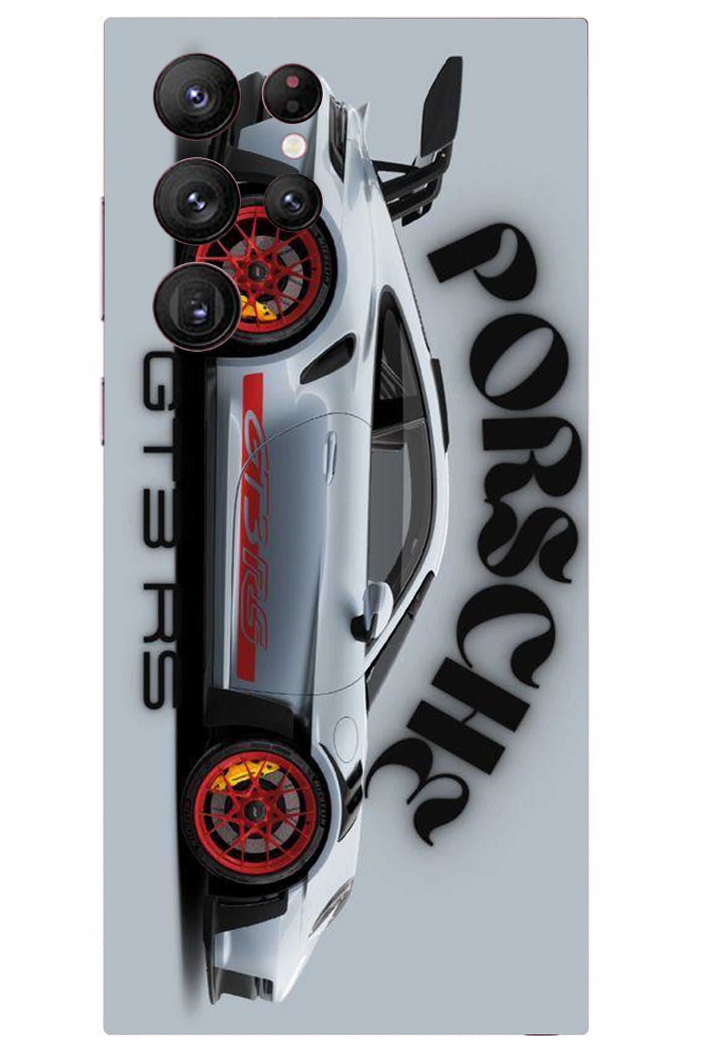 Porsche Car Design Mobile Skin 3M Material