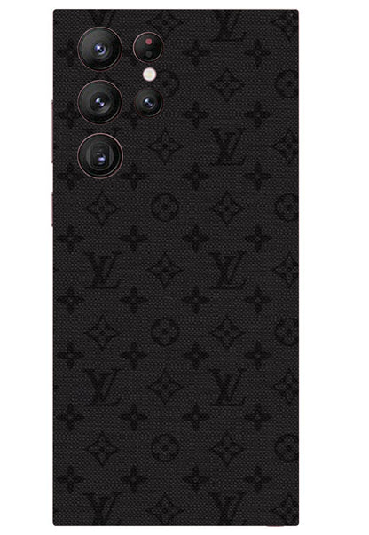 Black LV Design 3M Premium Material Mobile Skins
