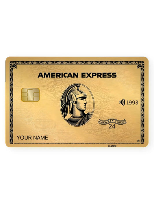 American Express Gold Card Skin 3M Material