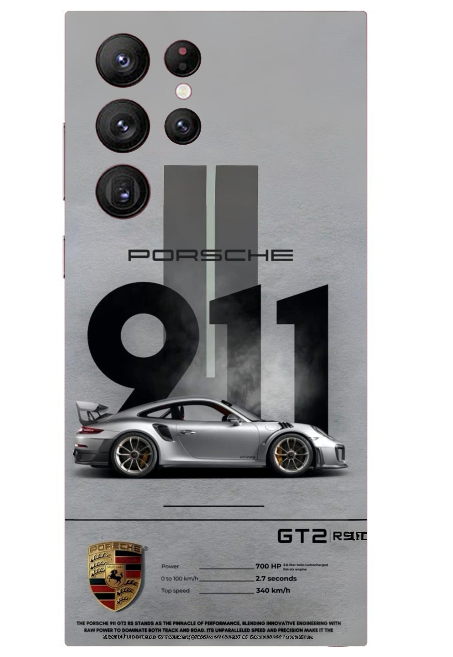 Porsche 911 Mobile Transperent Skin