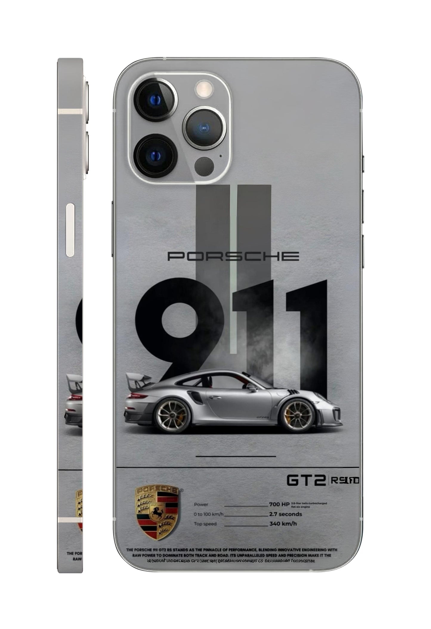 Porsche 911 Mobile Transperent Skin