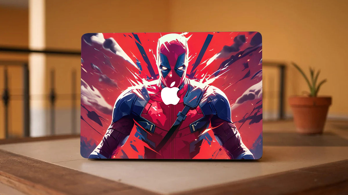 Deadpool Power Burst Comic 3M Premium Laptop Skins