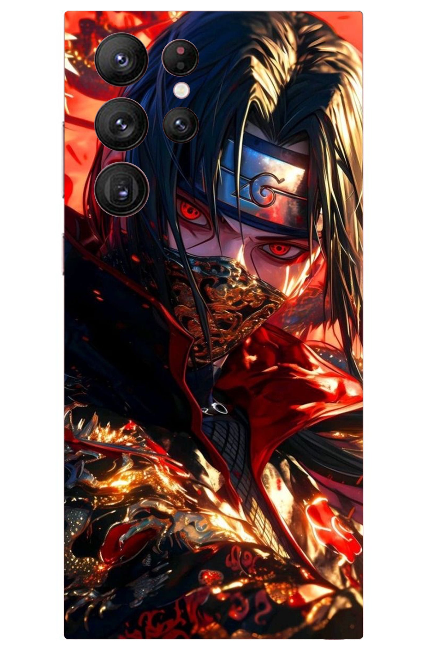 Itachi Anime Mobile 6D Skin