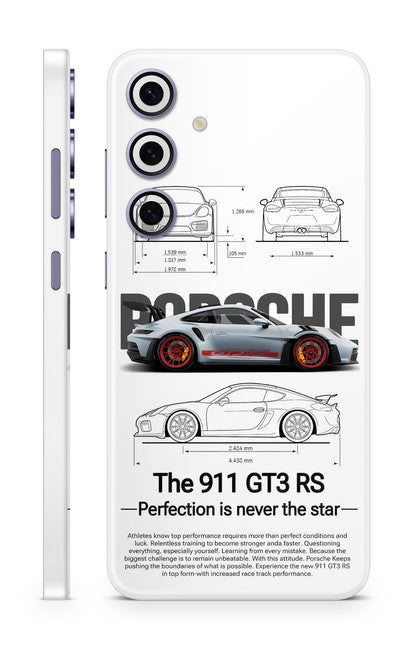 Porsche Car Design Mobile Skin 3M Material