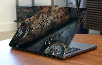 Compass Design Laptop Skins