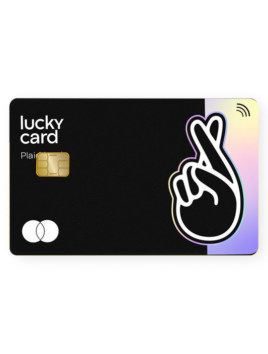 Lucky Card Skin 3M Material