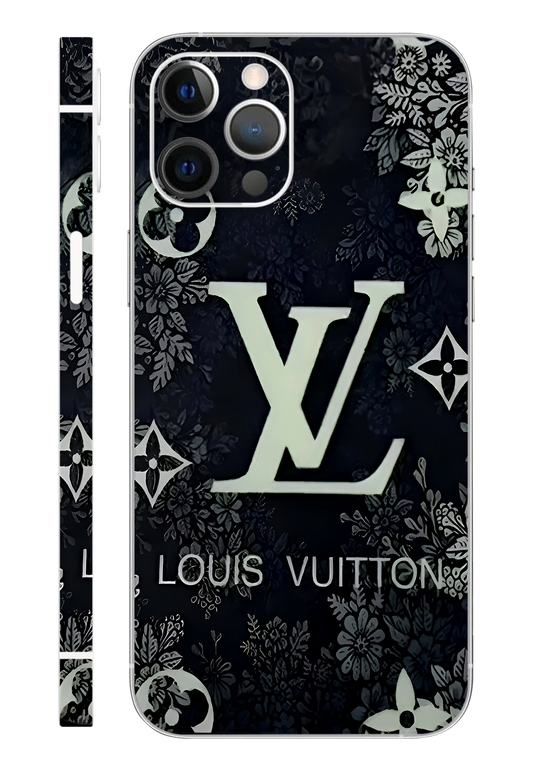 LV Abstract Floral Design Mobile Skin 3M Material