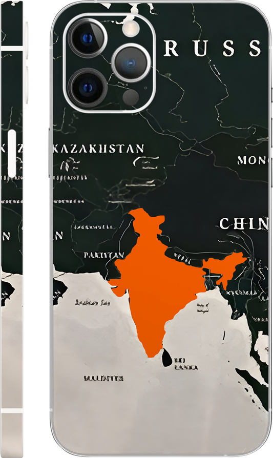 India Map Mobile 6D Skin