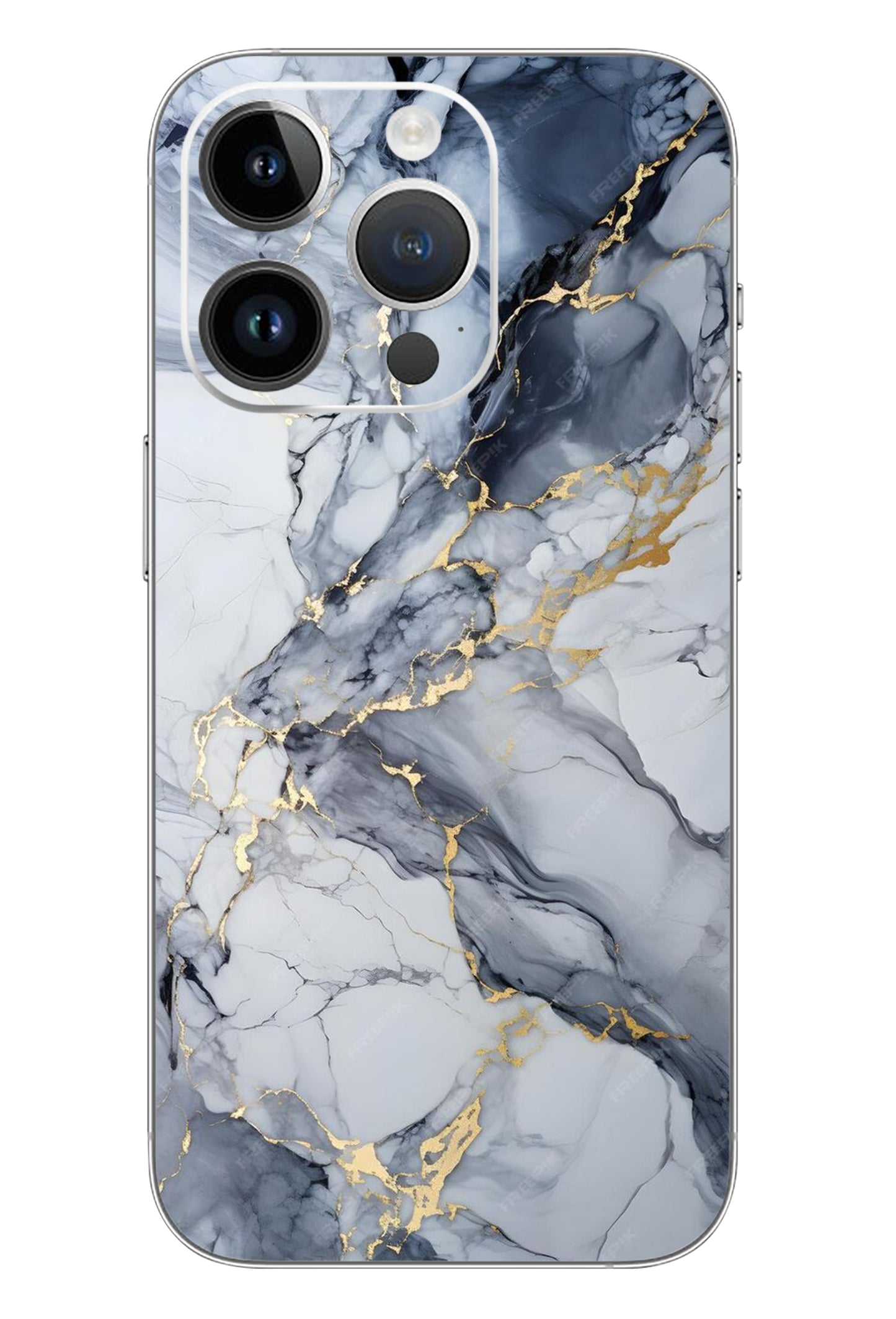 White Marble Mobile 6D Skin