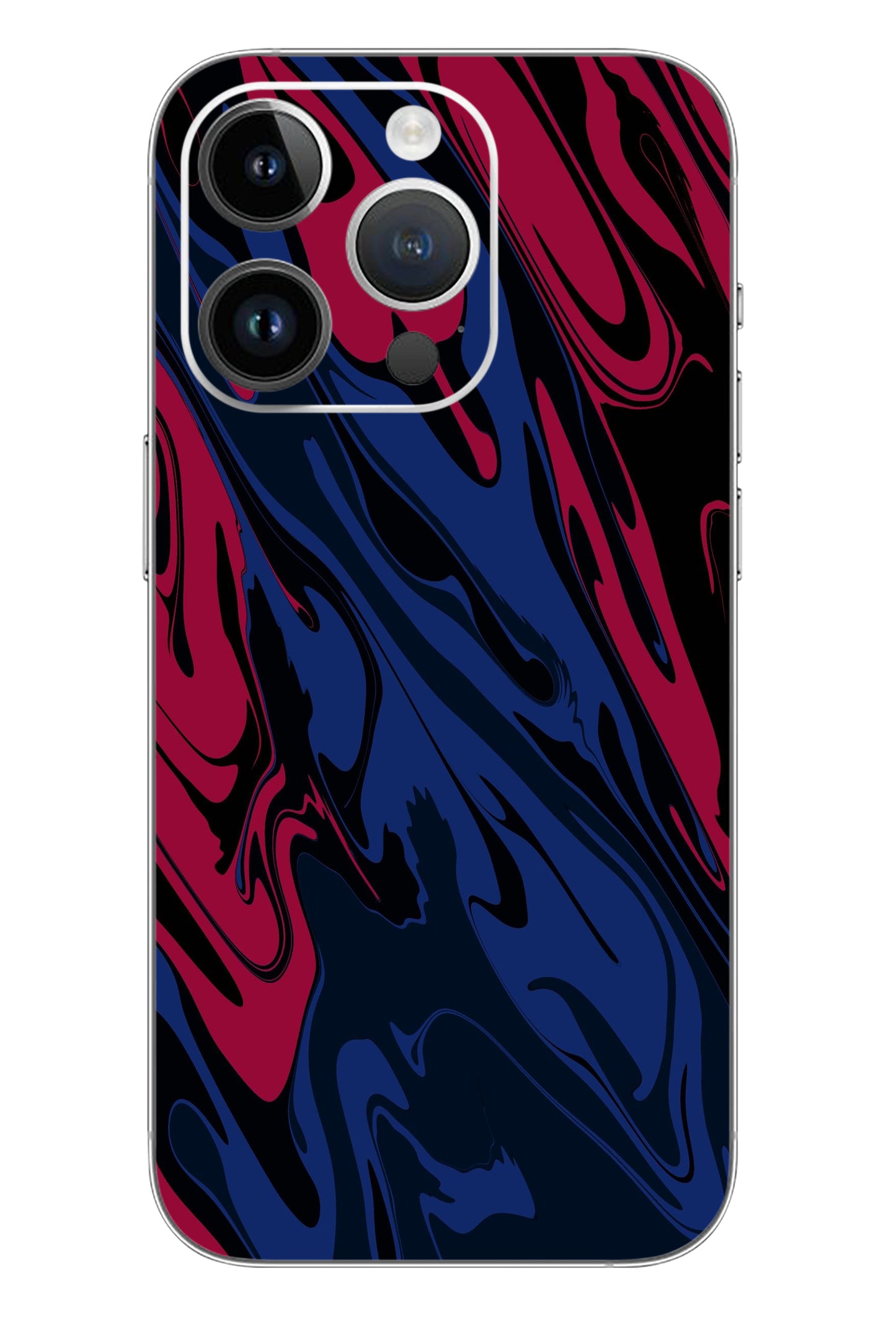 Abstract Red Mobile 6D Skin