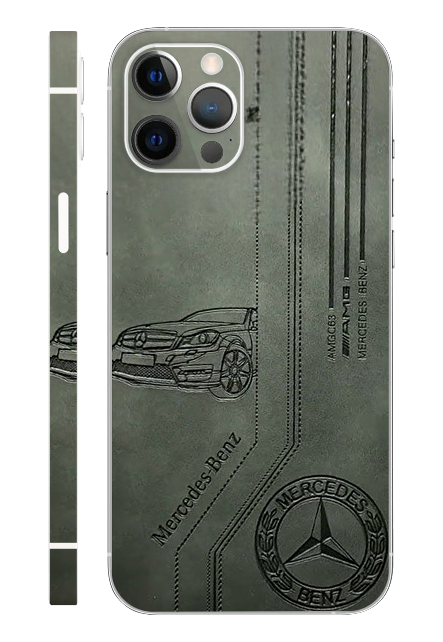 Mercedes-Benz Car Mobile Skin 3M Material