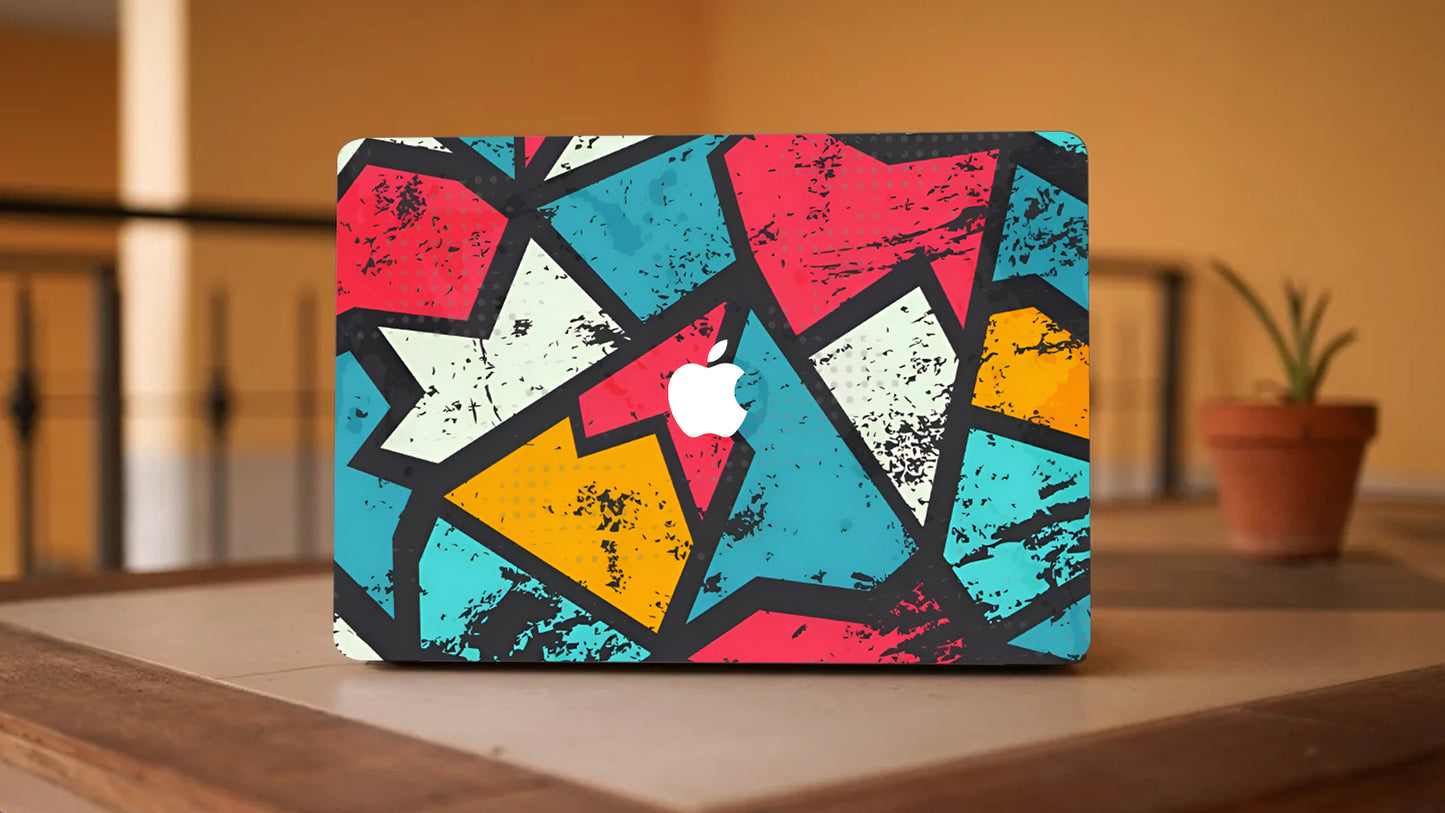 Color Abstract Design Laptop Skins