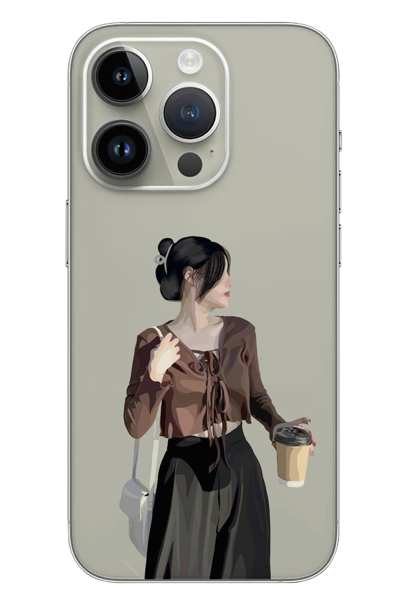 Girls With Coffee Mobile 6D Skin