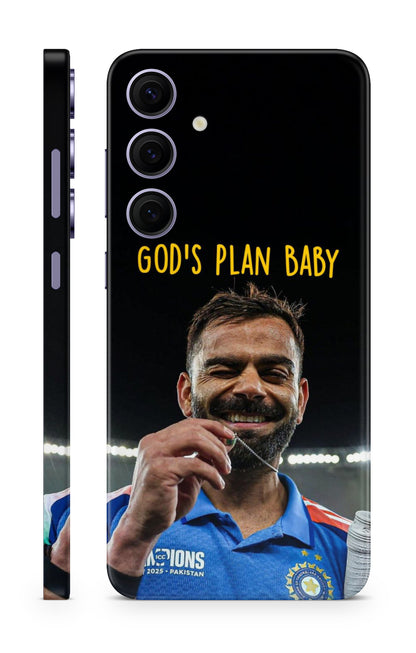 Virat Kohli God's Plan Mobile Skin 3M Material