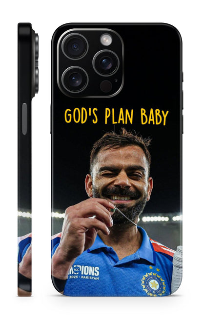 Virat Kohli God's Plan Mobile Skin 3M Material