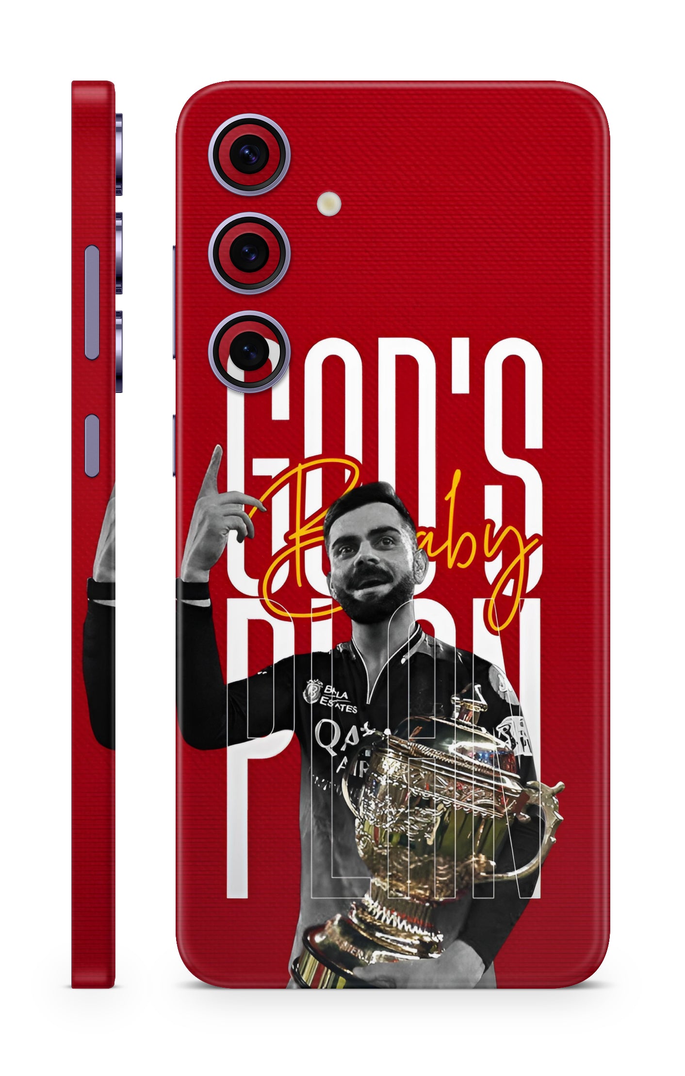 Virat Kohli God's Plan Mobile Skin 3M Material