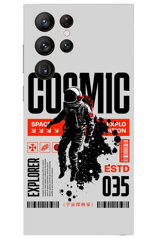 Cosmic Astronaut Mobile Transparent Skin