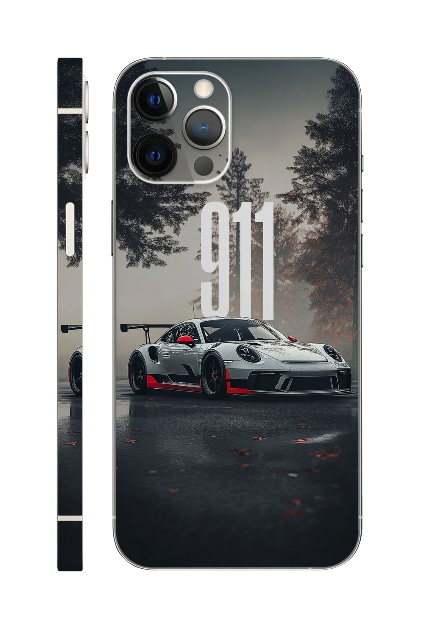 Porsche 911 Car Mobile Skin 3M Material
