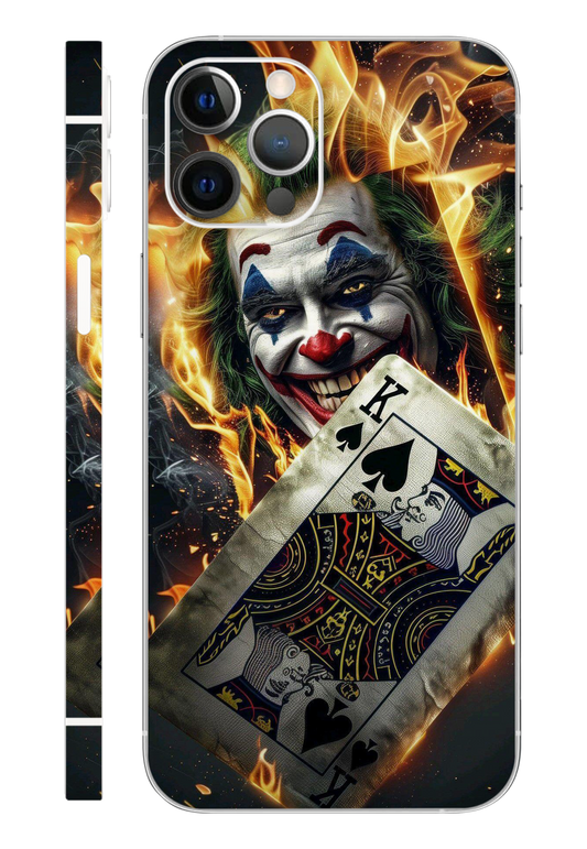 Joker Laughing With King Mobile Skin 3M Material