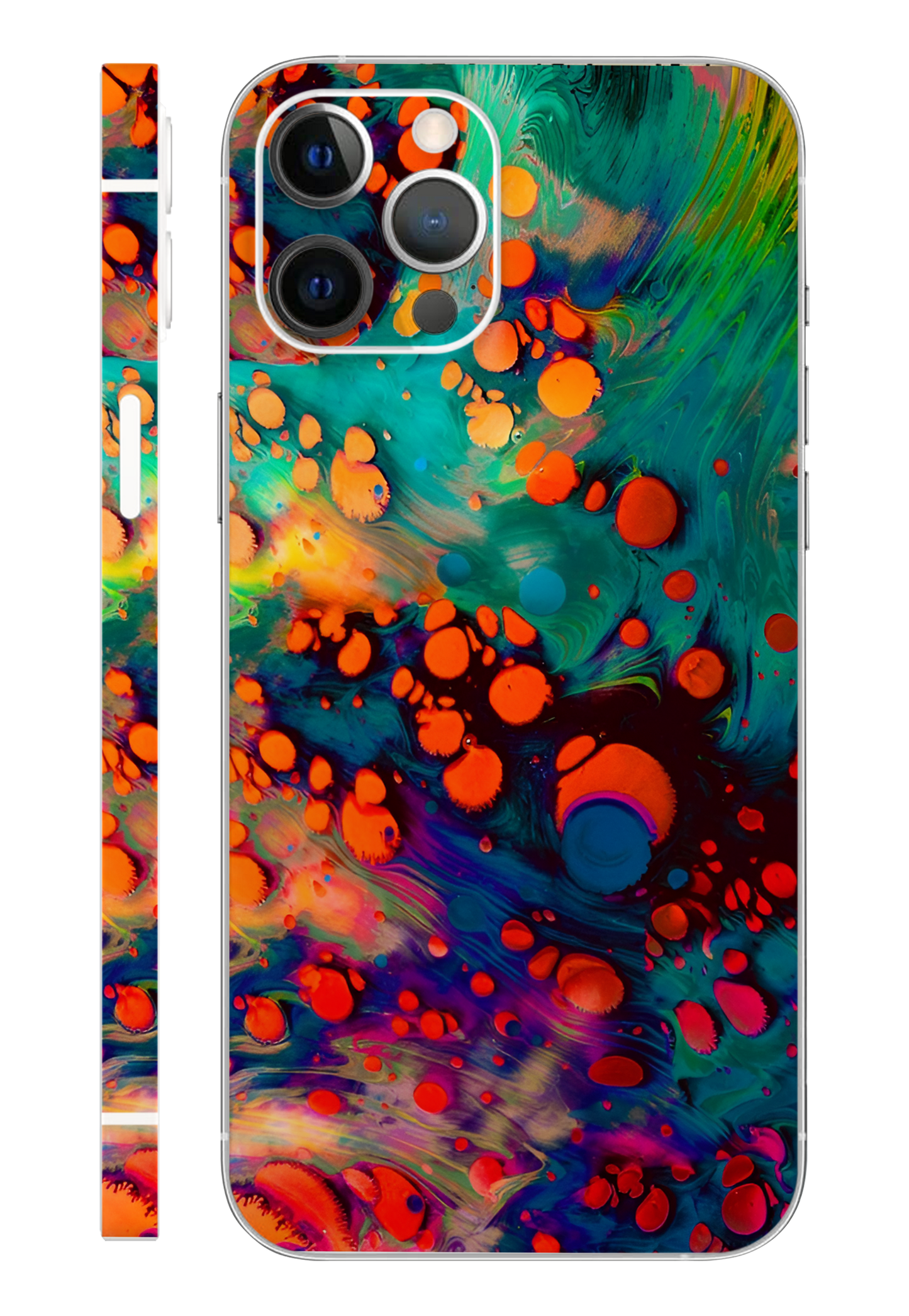 Abstract Art Impression Mobile Skin 3M Material