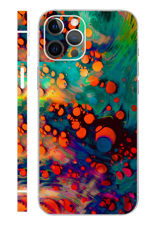 Abstract Art Impression Mobile Skin 3M Material