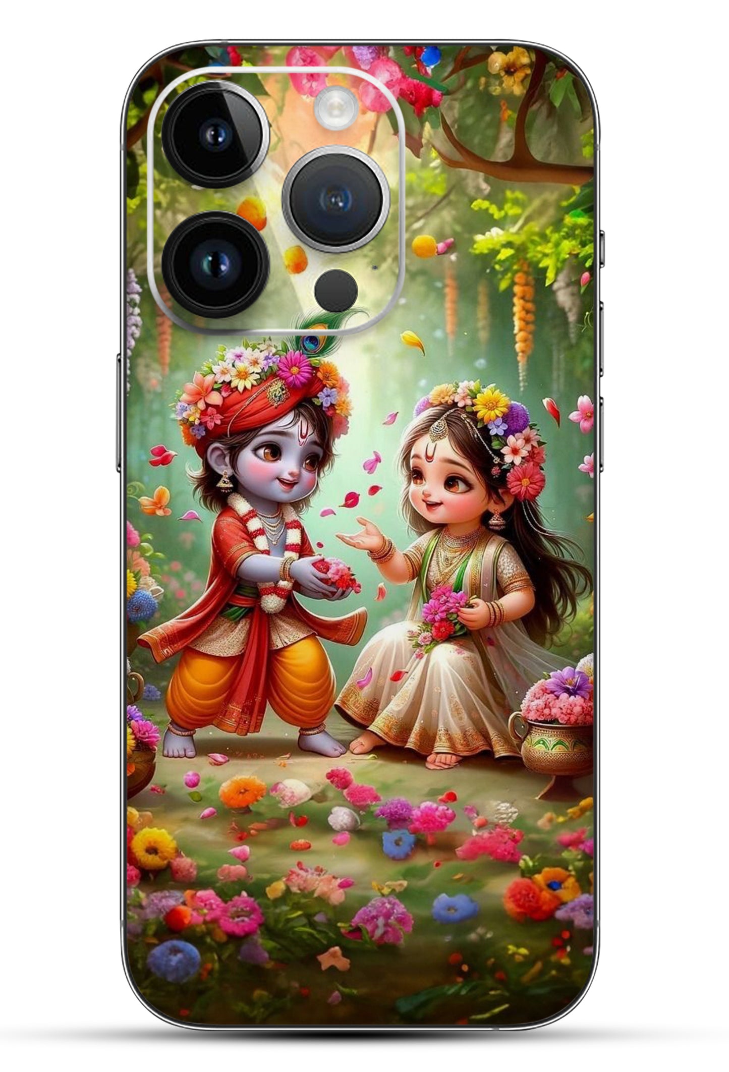 Radhe Krishna Mobile 6D Skin