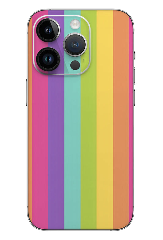 Rainbow Color Mobile 6D Skin