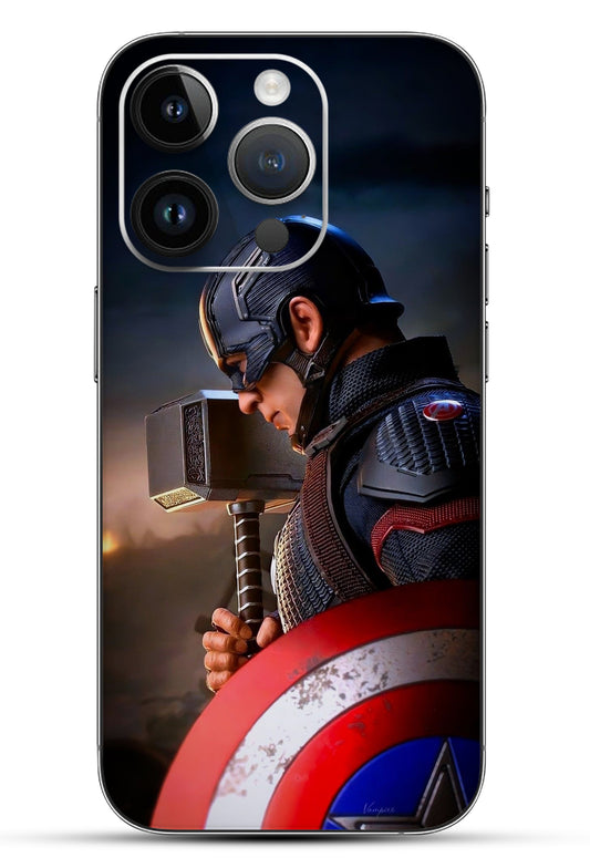 Captain America Mobile 6D Skin