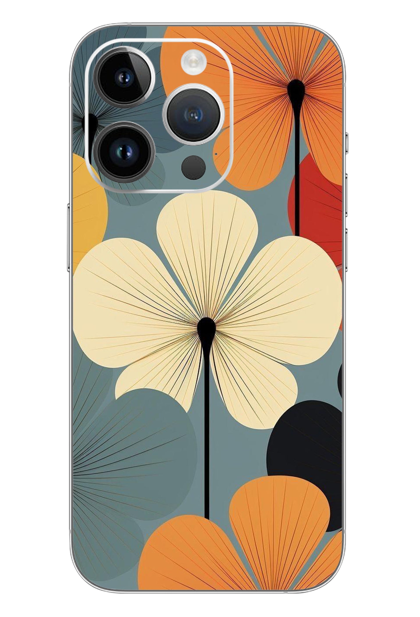 Flower Art Mobile 6D Skin