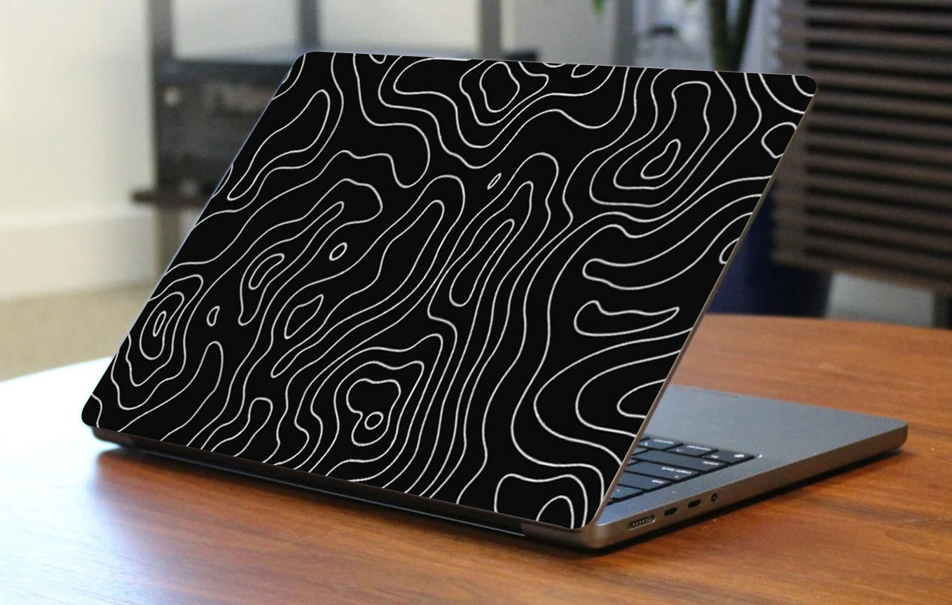 Topography Design Laptop Skins