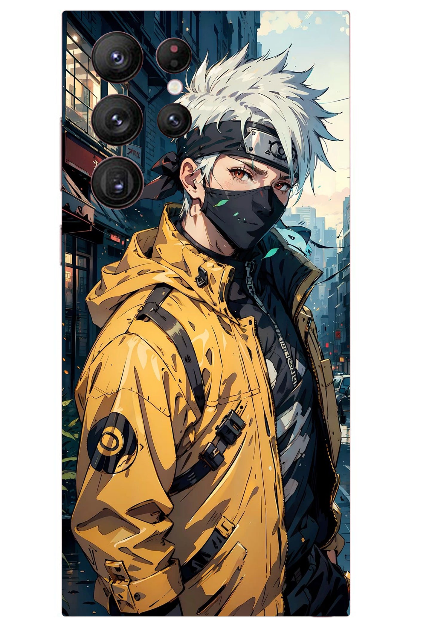 Kakashi Looks Anime Mobile 6D Skin