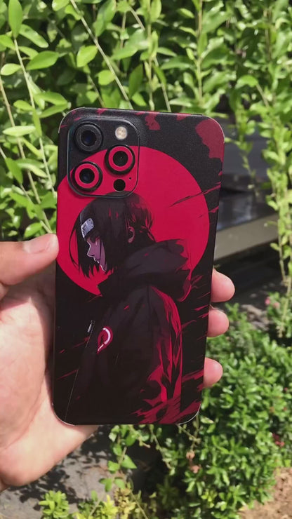 Itachi Anime Mobile 6D Skin