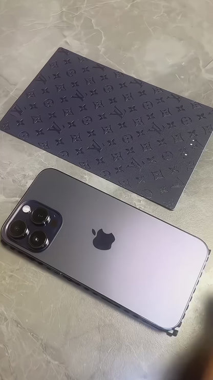 Blue LV Design 3M Premium Material Mobile Skins
