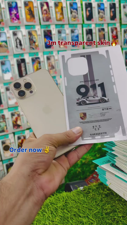 Porsche 911 Mobile Transperent Skin