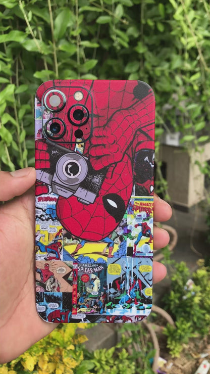 Spiderman Marvel Mobile 6D Skin