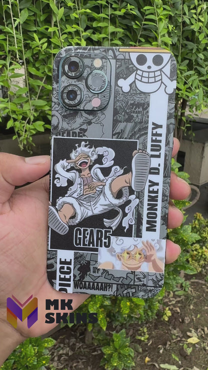 One Piece Gear 5 Line Anime Mobile 6D Skin