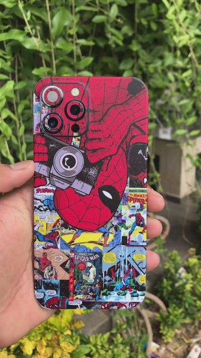 Spiderman Marvel Mobile 6D Skin